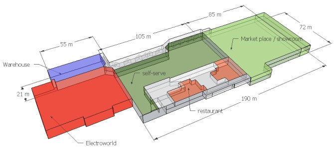 IKEA Brno, ČR, Retrofit Survey – Potenciál úspor do 7 let návratnosti (InterIKEA)